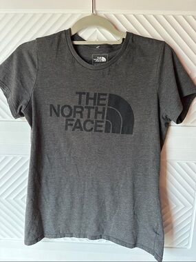 The North Face Dark Gray Logo Tee